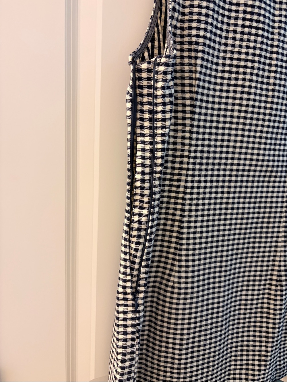 GAP x Doen Gingham Sleeveless Shift Dress - Picture 4 of 4